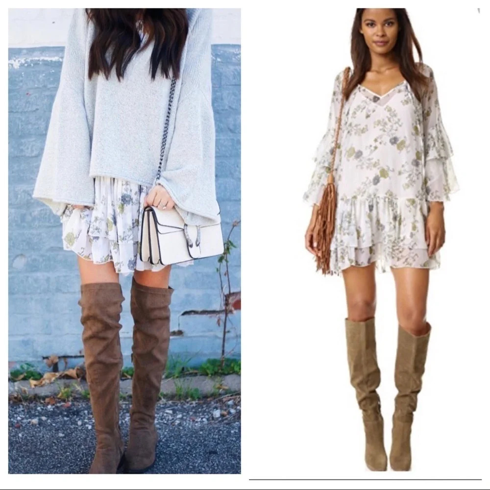Free People Sunsetter Mini Dress Sz XS